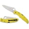 Spyderco 2024 Spyderco, Reveal V5, Pacific Salt 2, Plain Edge, Yellow Frn SPY-C91PYL2 - alternate 1